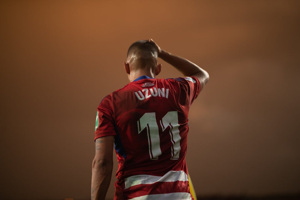 Repasa en fotos los mejores momentos del partido disputado este lunes en Los Cármenes