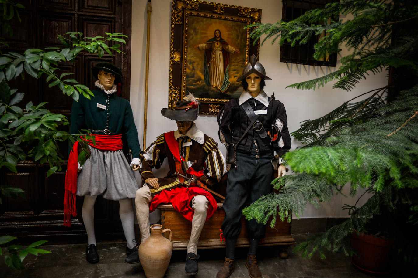 Una muestra en el Museo de las Carmelitas revela el papel clave que jugaron en la contienda personajes como Álvaro de Bazán, Lope de Figueroa o los soldados del Tercio de Granada