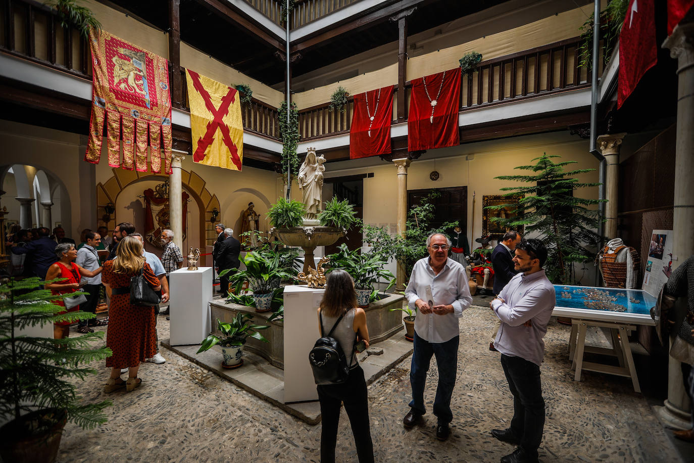 Una muestra en el Museo de las Carmelitas revela el papel clave que jugaron en la contienda personajes como Álvaro de Bazán, Lope de Figueroa o los soldados del Tercio de Granada