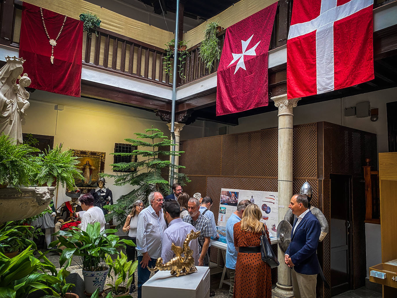 Una muestra en el Museo de las Carmelitas revela el papel clave que jugaron en la contienda personajes como Álvaro de Bazán, Lope de Figueroa o los soldados del Tercio de Granada