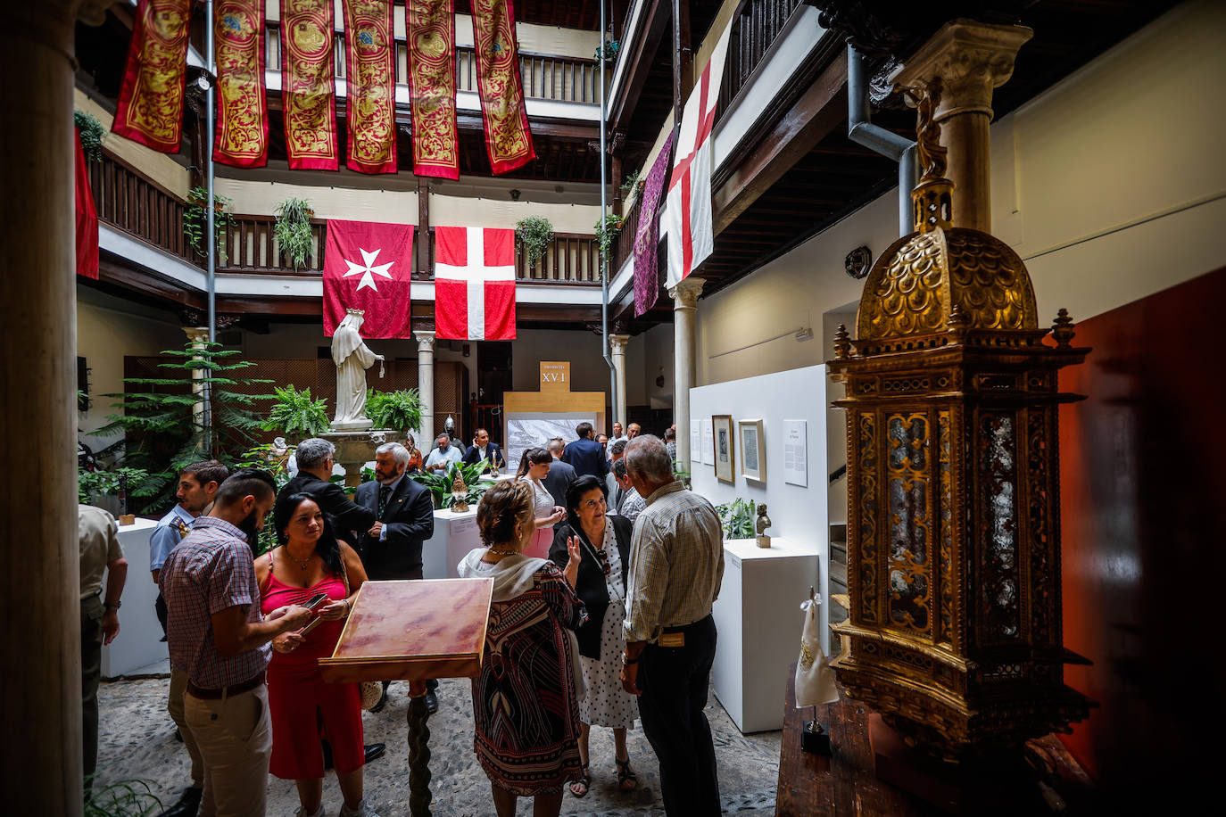 Una muestra en el Museo de las Carmelitas revela el papel clave que jugaron en la contienda personajes como Álvaro de Bazán, Lope de Figueroa o los soldados del Tercio de Granada