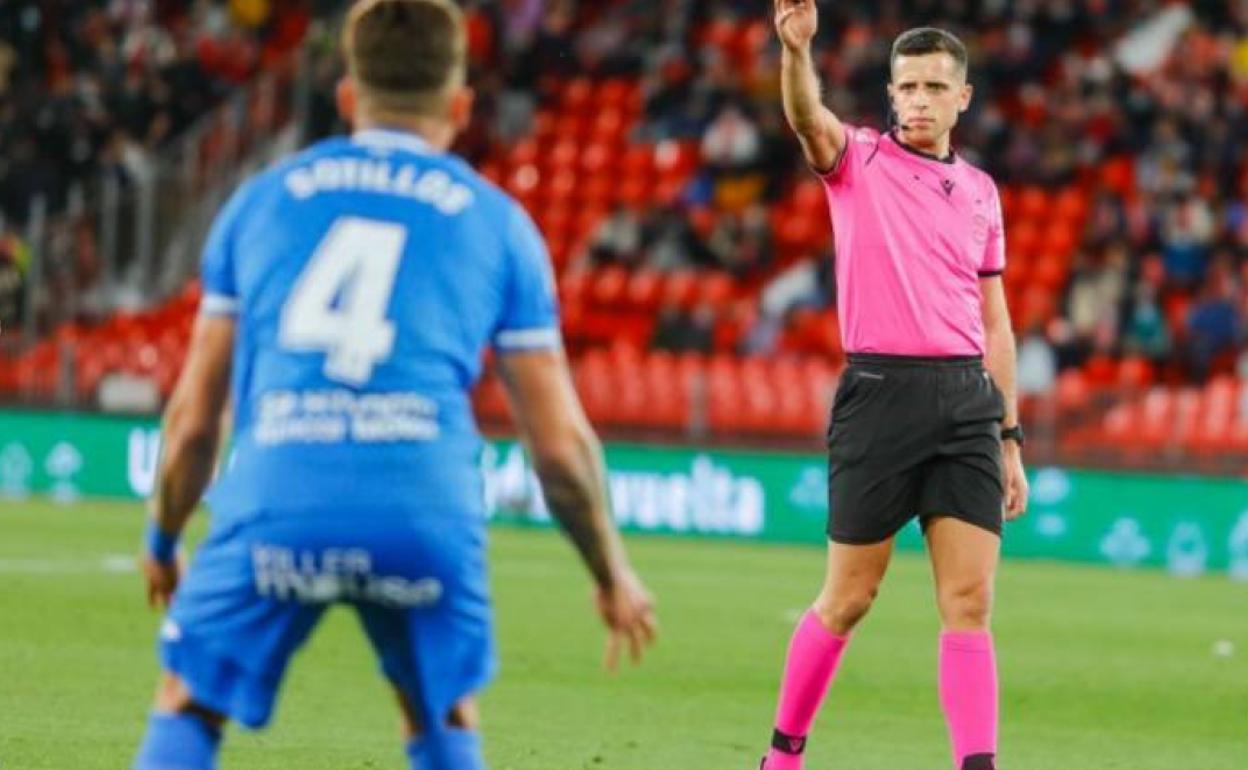 García Verdura, en un partido anterior. 