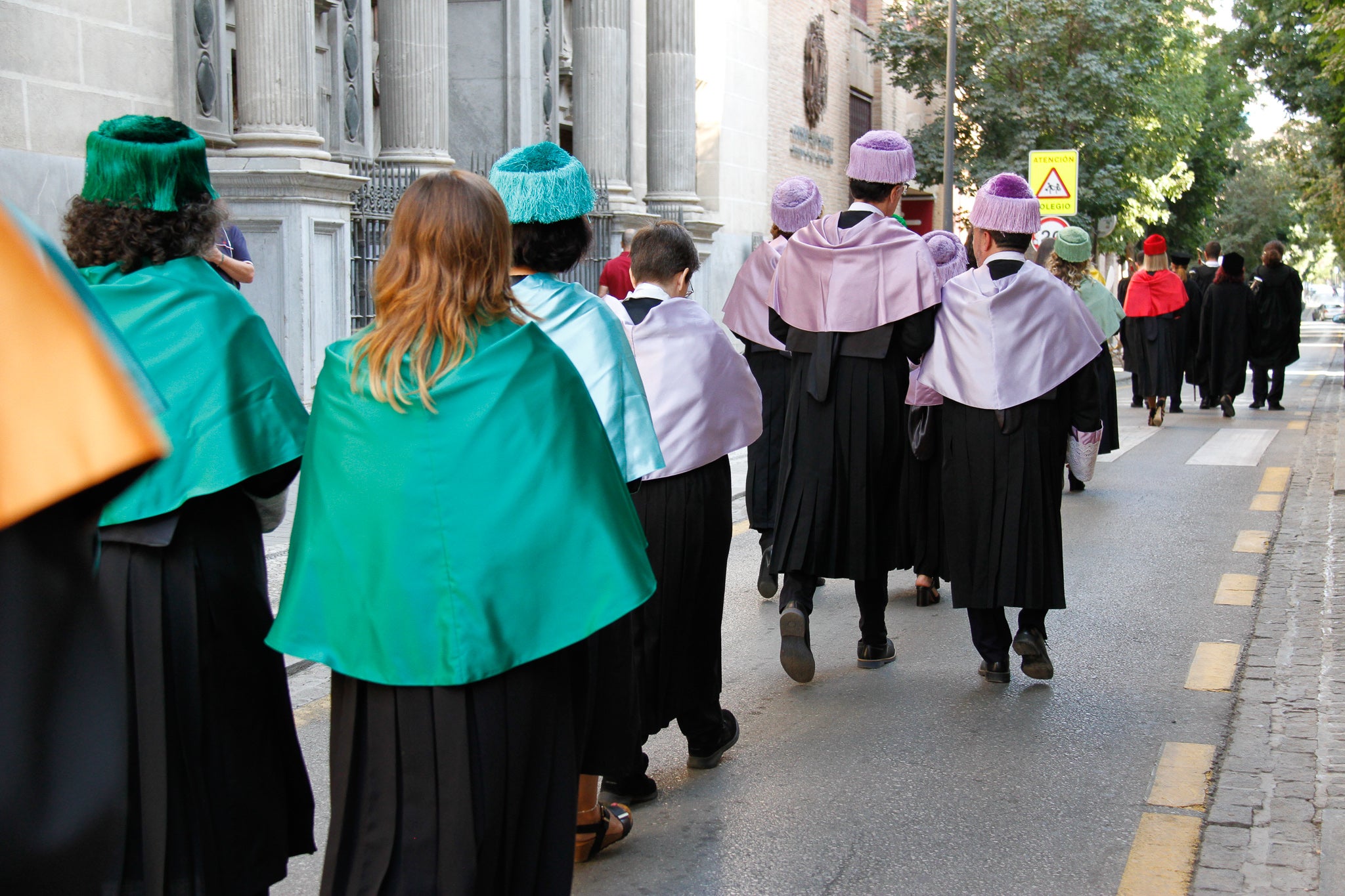 La rectora Pilar Aranda preside su última apertura de curso y recibe una emotiva ovación.