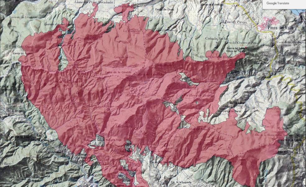 Gráfico | La imagen que muestra hasta dónde ha llegado el incendio