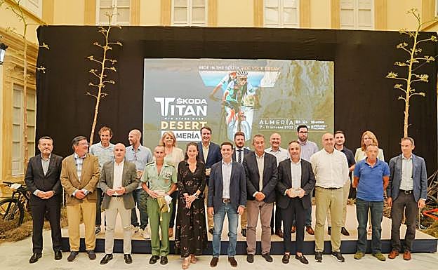 Instituciones, organización y patrocinadores privados estuvieron presentes ayer en la presentación oficial de la prueba.