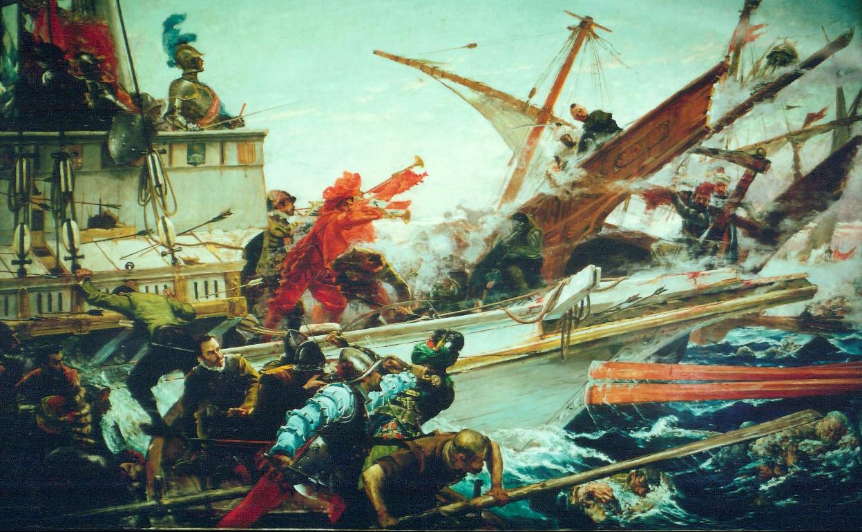 Cuadro en el Senado de Juan de Luna.