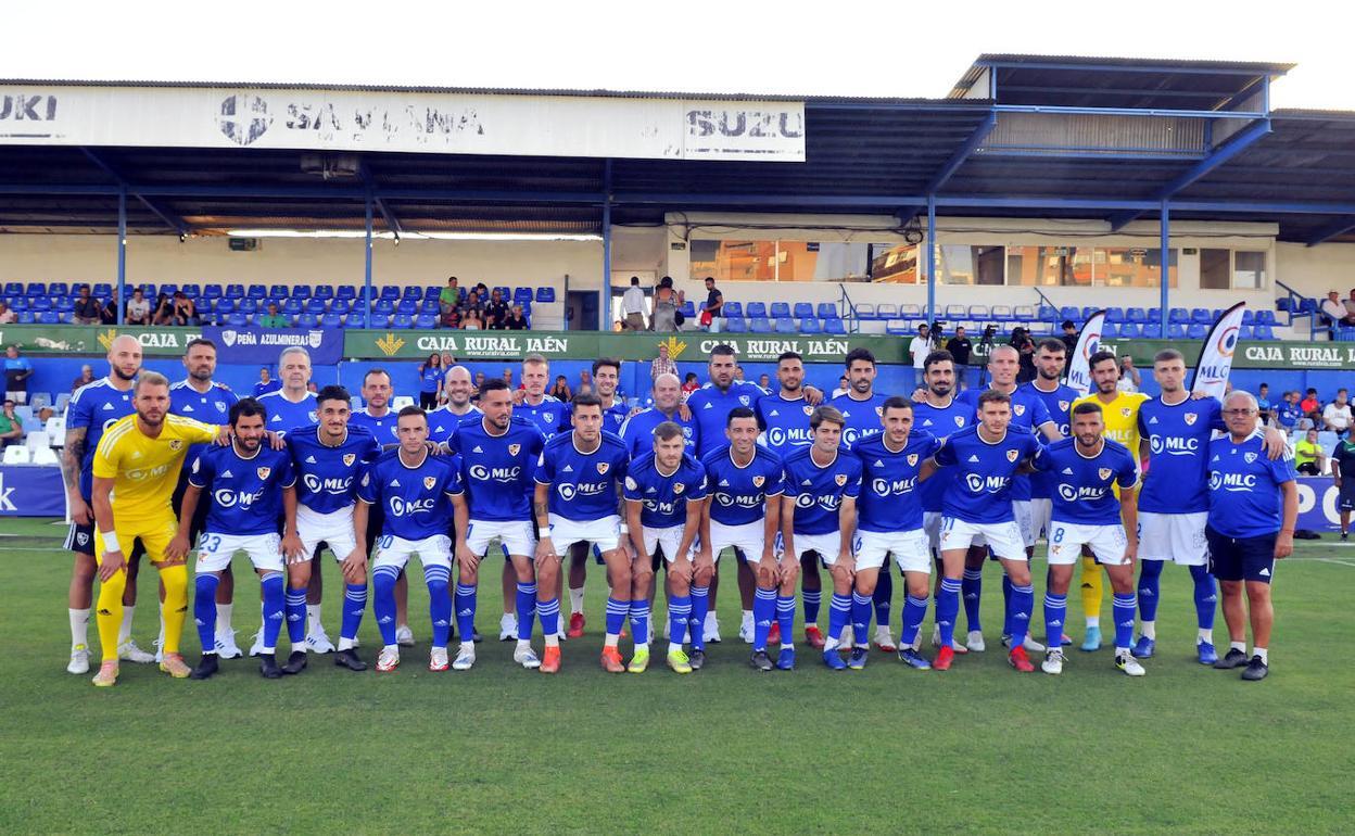 Equipo del Linares Deportivo. 