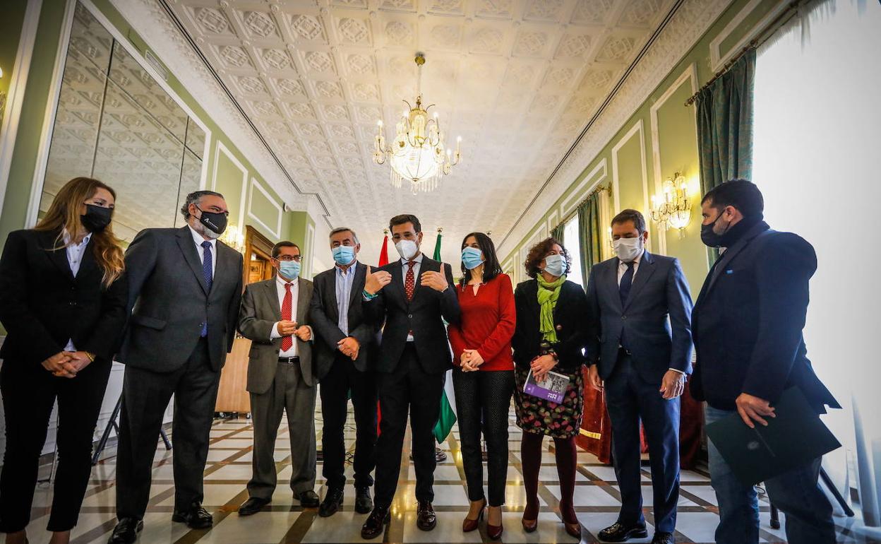 Firmantes del Pacto de los Mártires. 