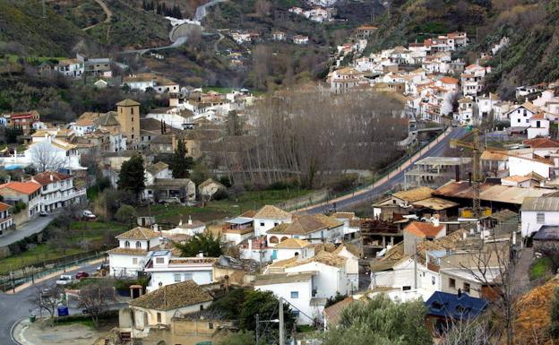 Vista del municipio granadino de Monachil.
