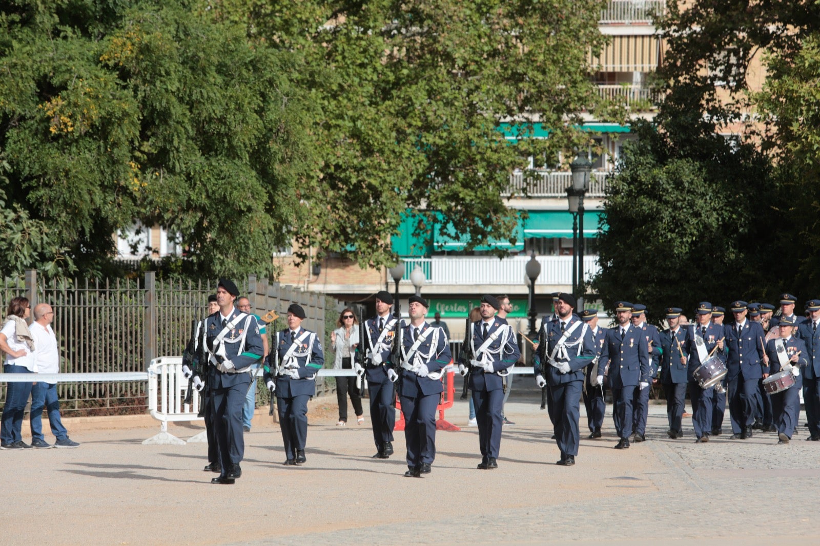 Jura de bandera de civiles en la Base Aérea de Armilla