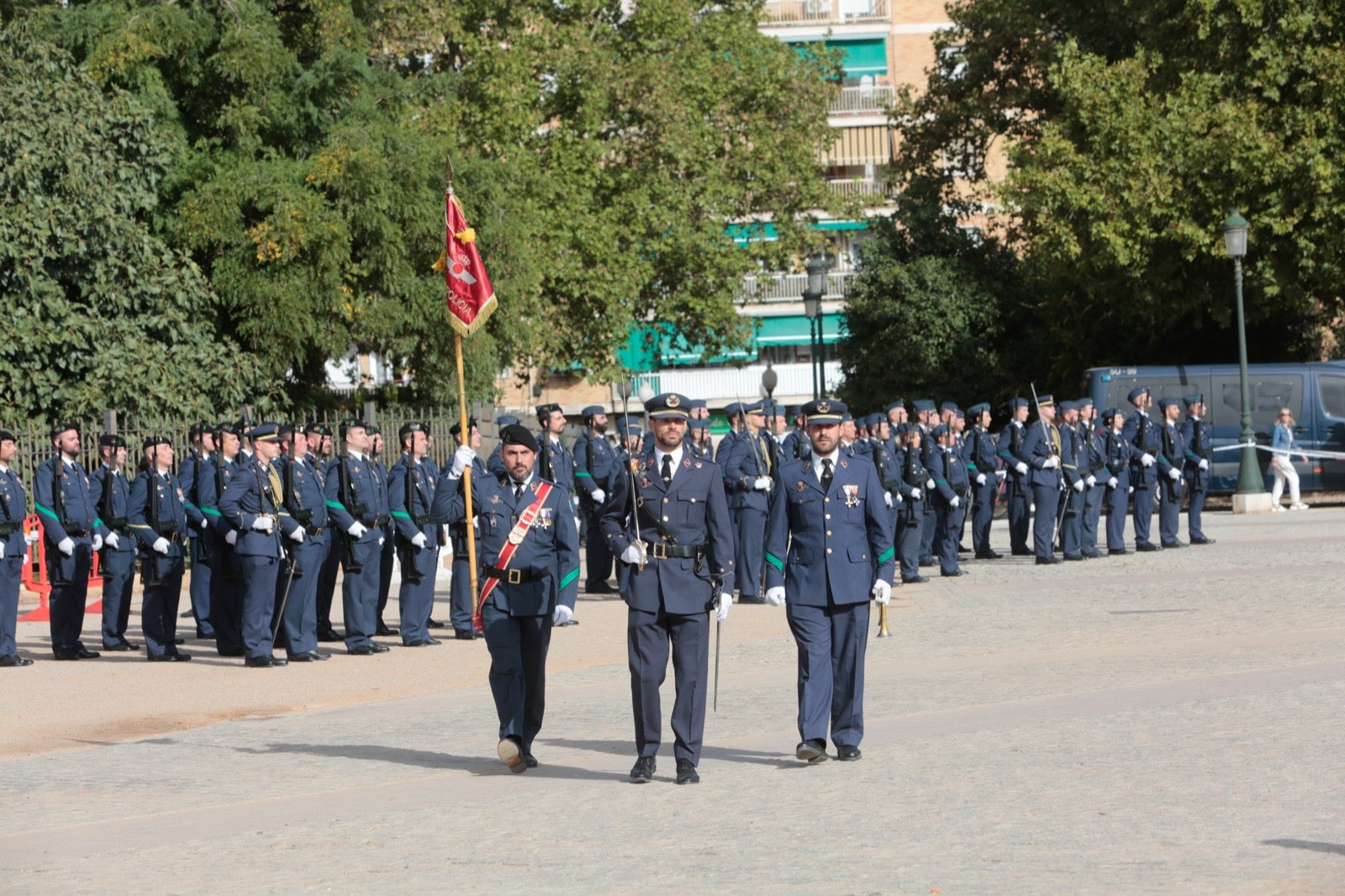 Jura de bandera de civiles en la Base Aérea de Armilla