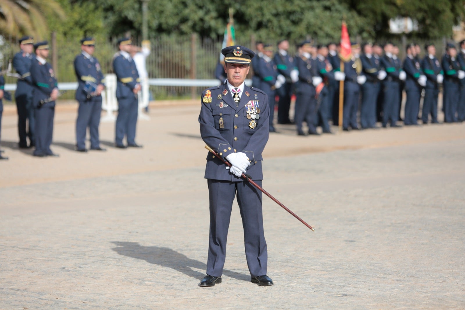Jura de bandera de civiles en la Base Aérea de Armilla