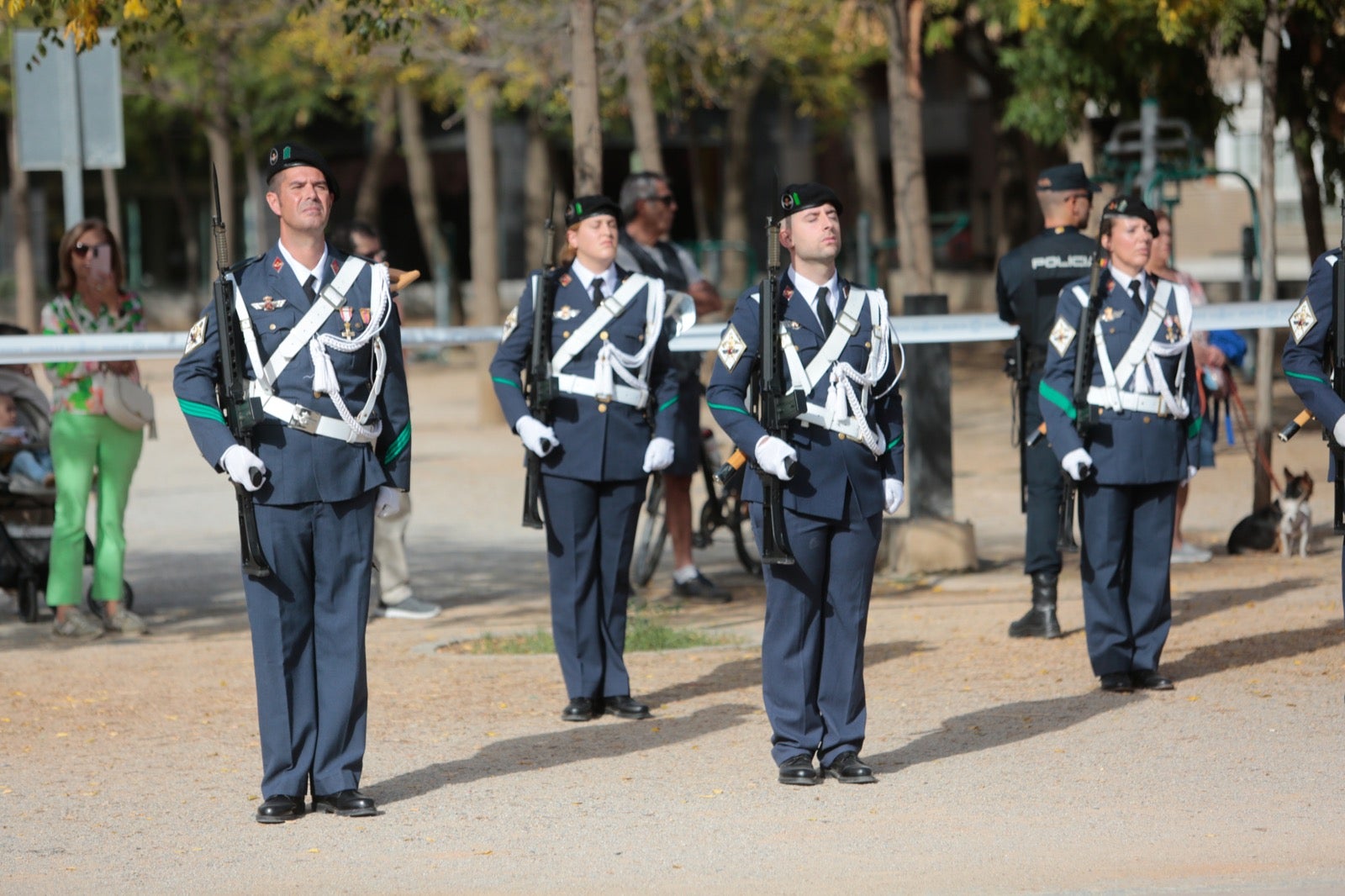 Jura de bandera de civiles en la Base Aérea de Armilla