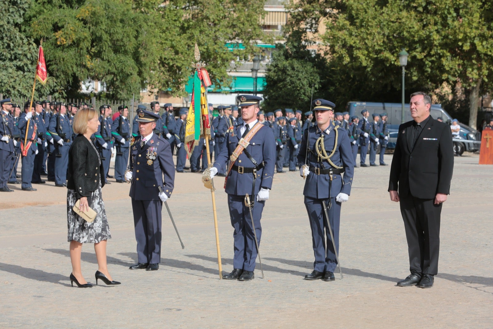 Jura de bandera de civiles en la Base Aérea de Armilla