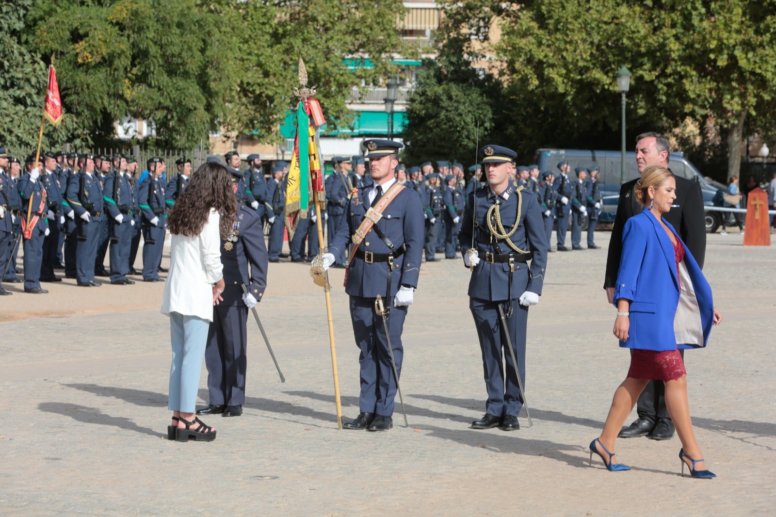 Jura de bandera de civiles en la Base Aérea de Armilla