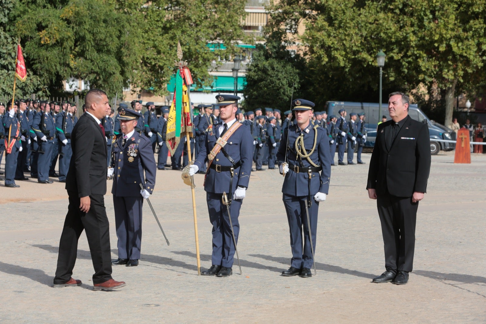Jura de bandera de civiles en la Base Aérea de Armilla