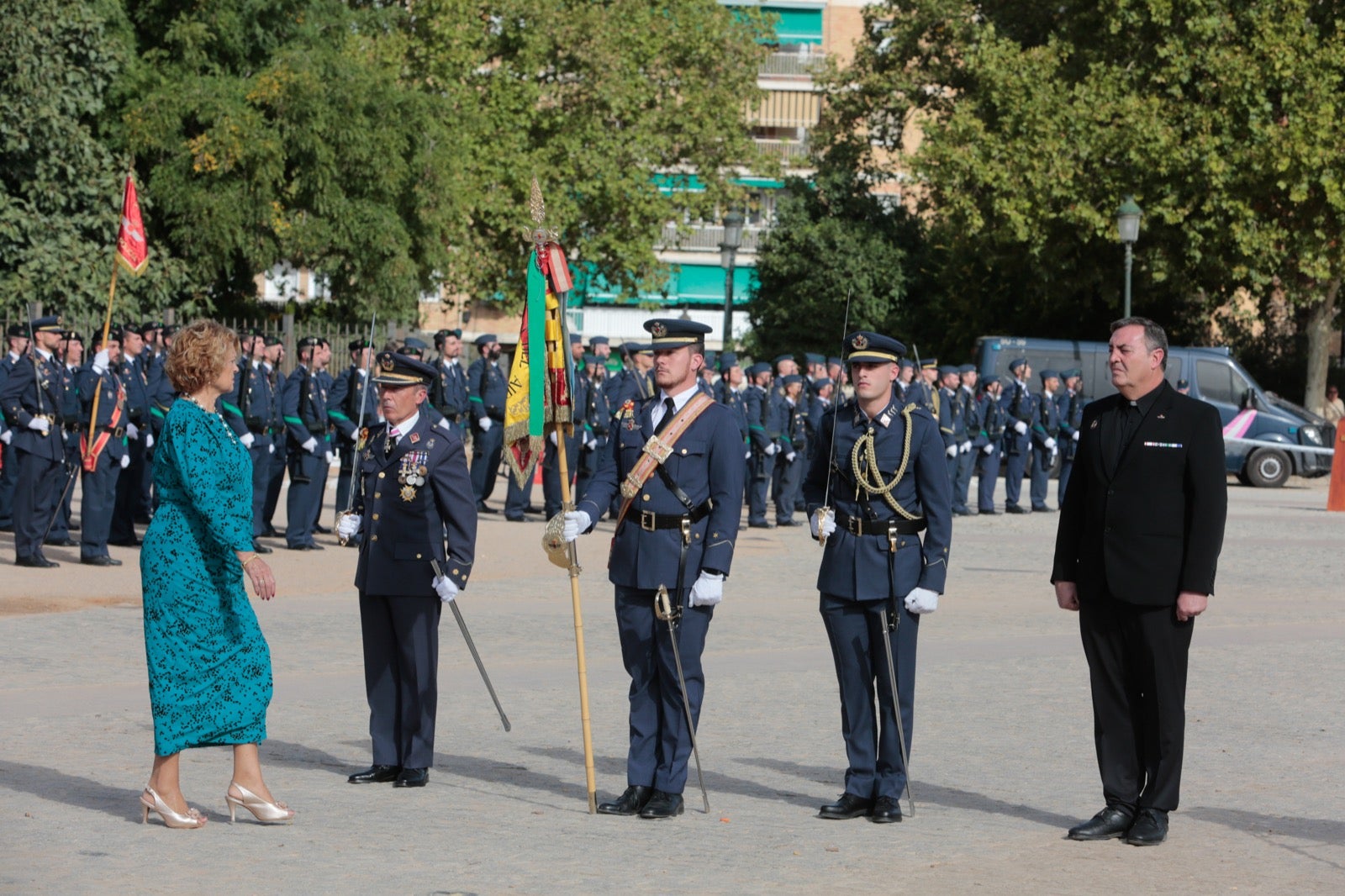 Jura de bandera de civiles en la Base Aérea de Armilla
