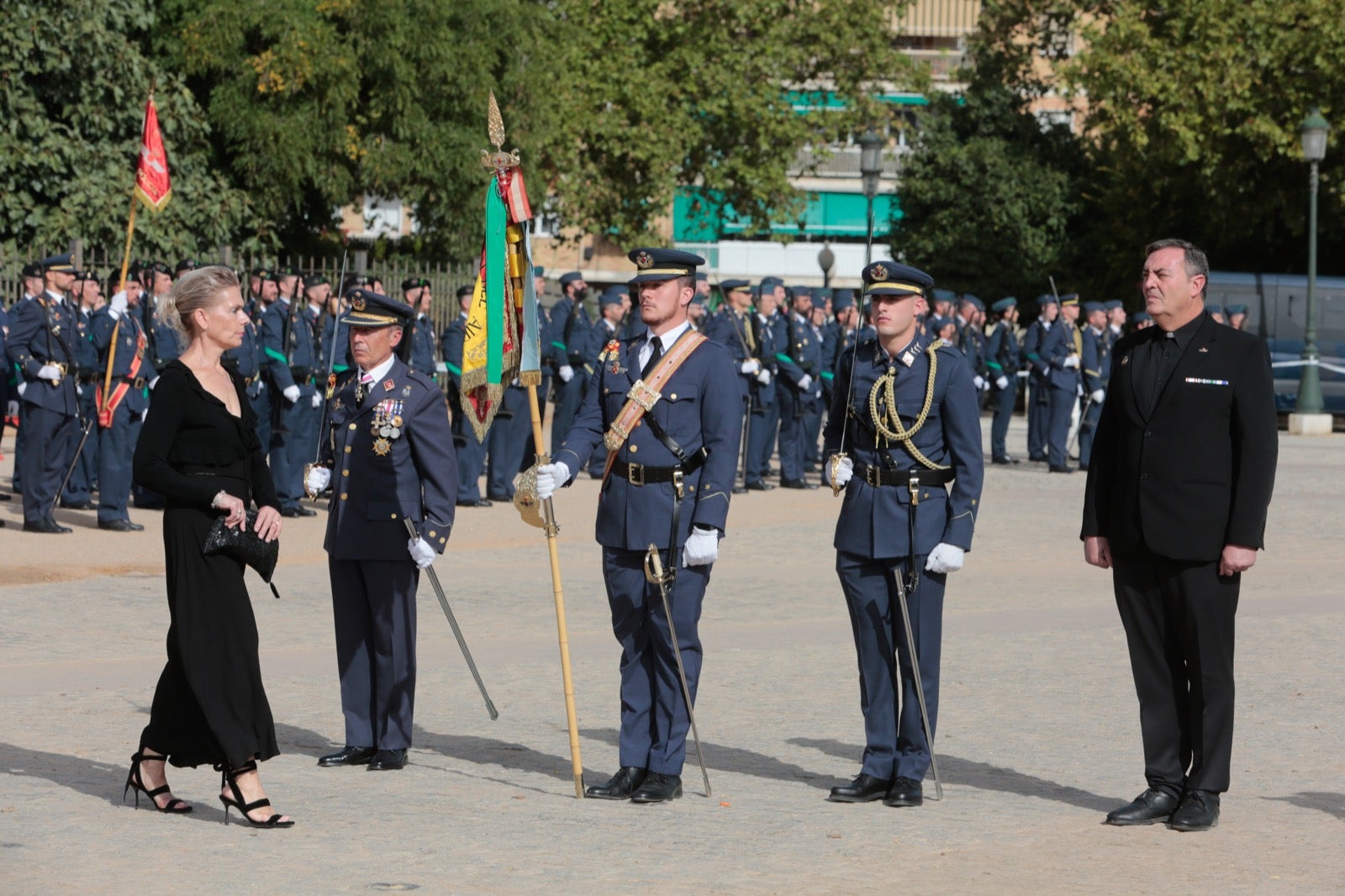 Jura de bandera de civiles en la Base Aérea de Armilla