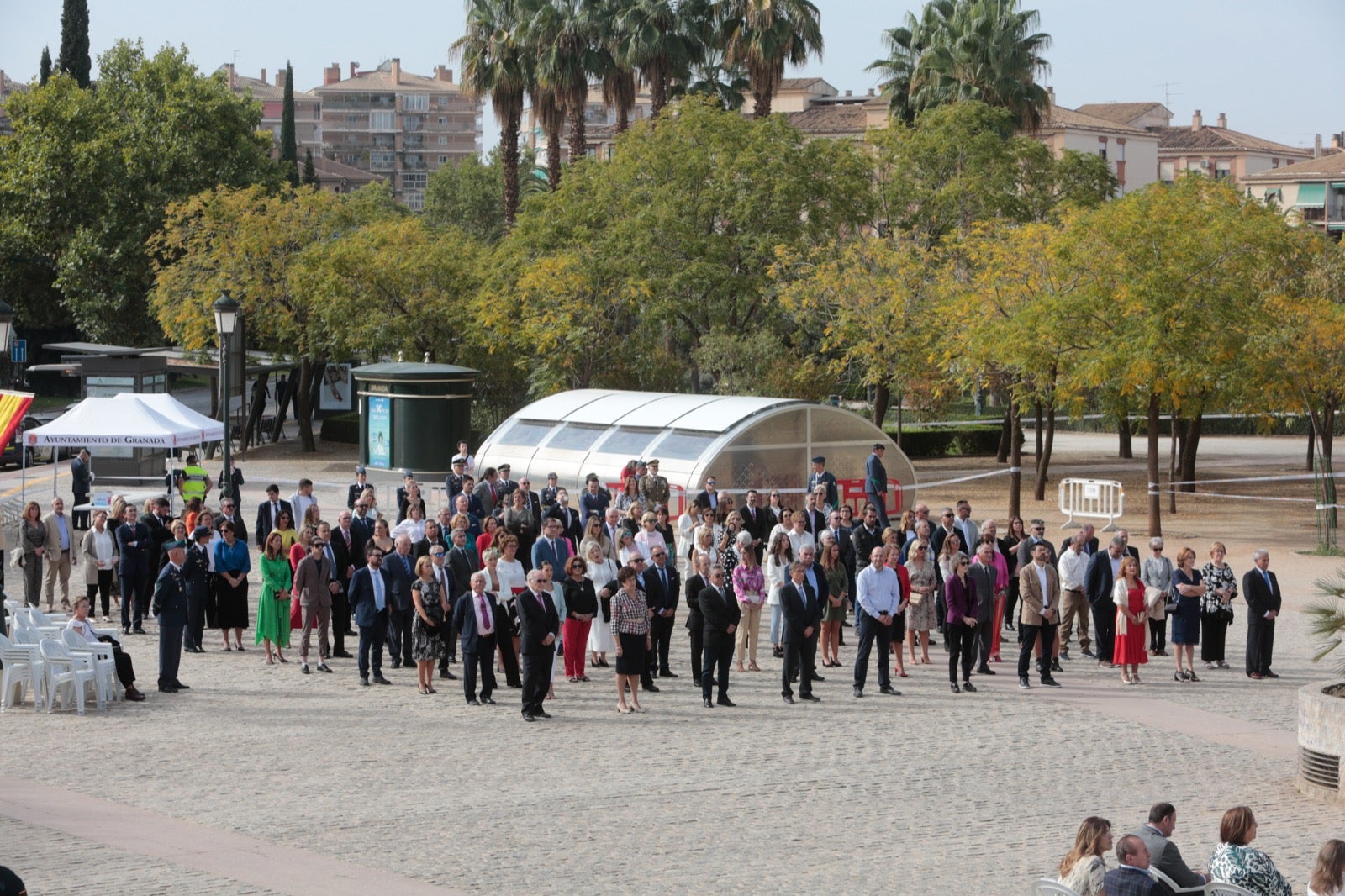 Jura de bandera de civiles en la Base Aérea de Armilla