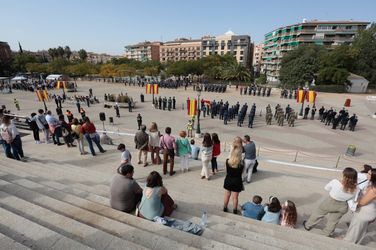 Jura de bandera de civiles en la Base Aérea de Armilla