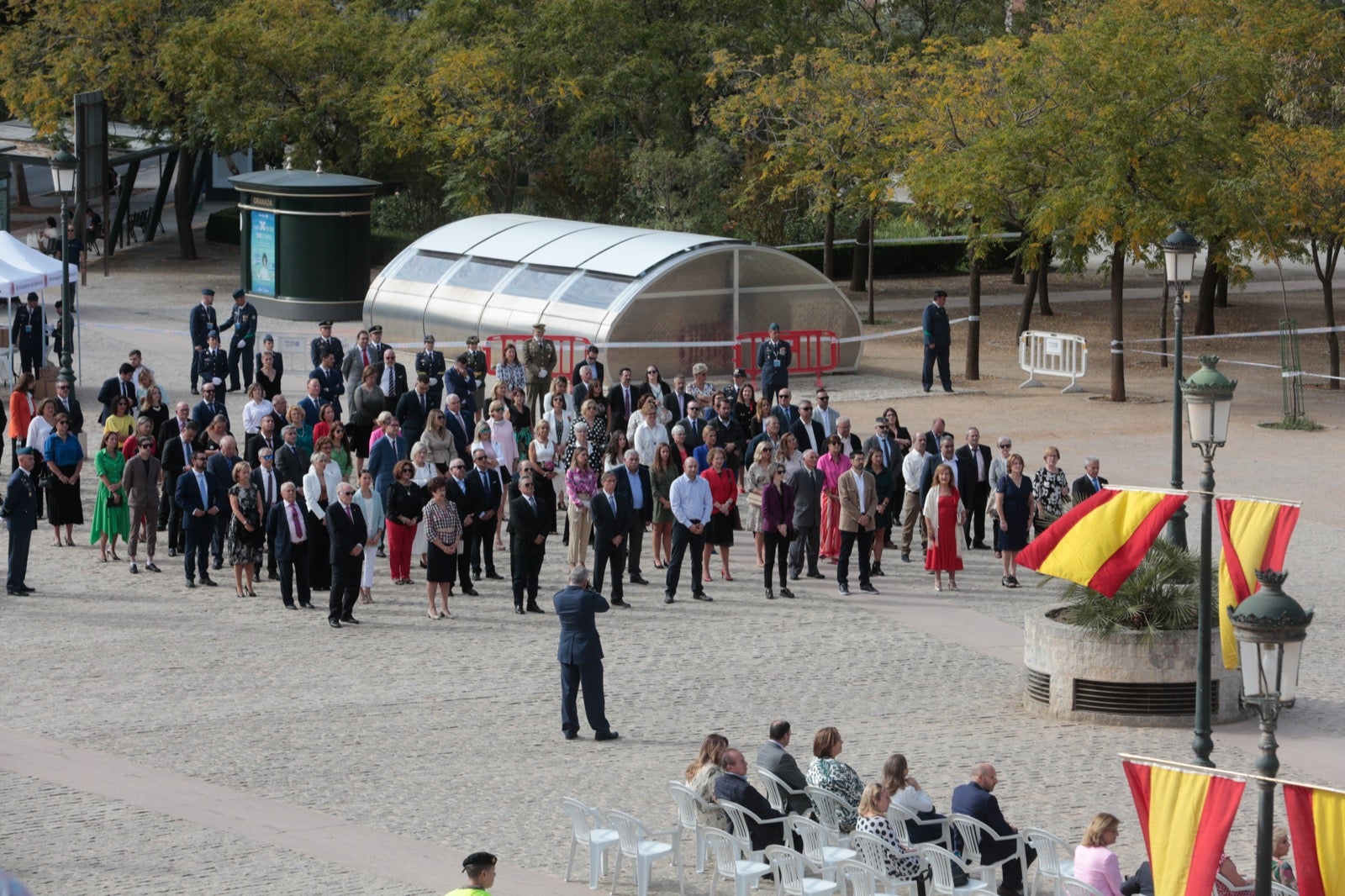 Jura de bandera de civiles en la Base Aérea de Armilla