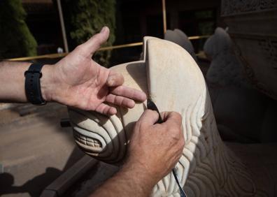 Imagen secundaria 1 - Detalles de la fuente. 