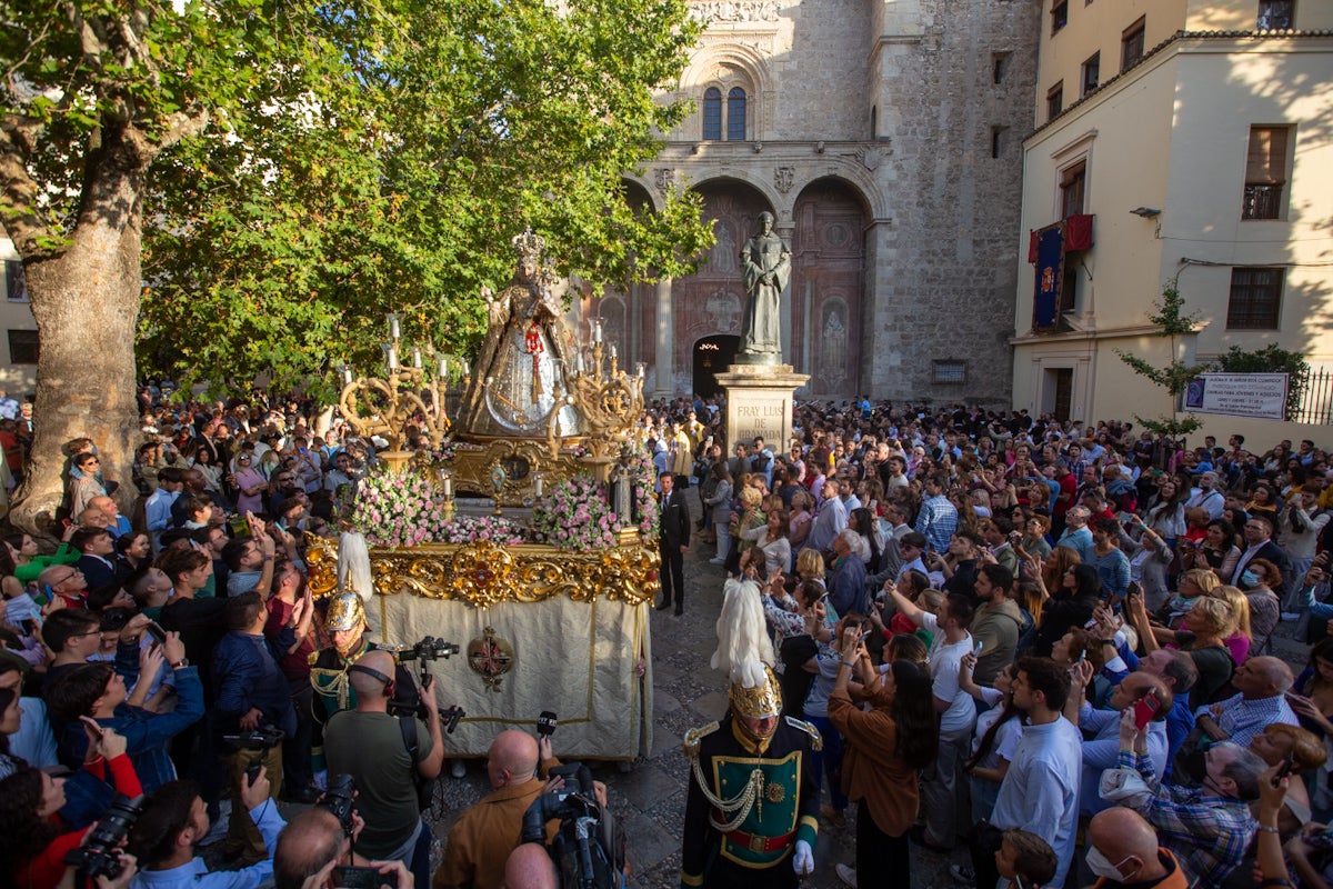 Procesión del la Virgen del Rosario