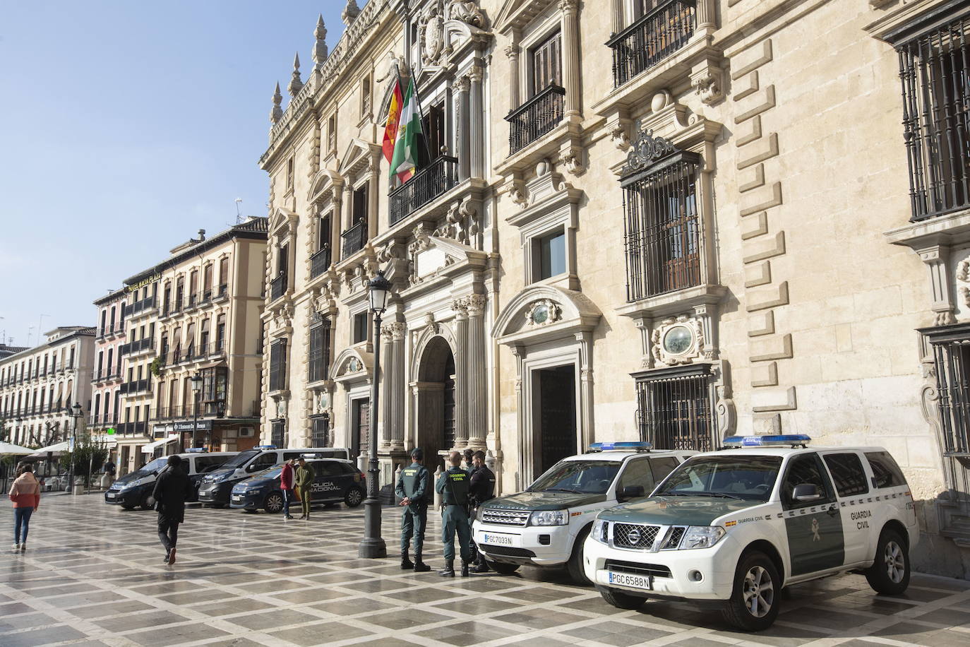 Las secciones penales de la Audiencia de Granada se hallan en el Palacio de la Real Chancillería. 