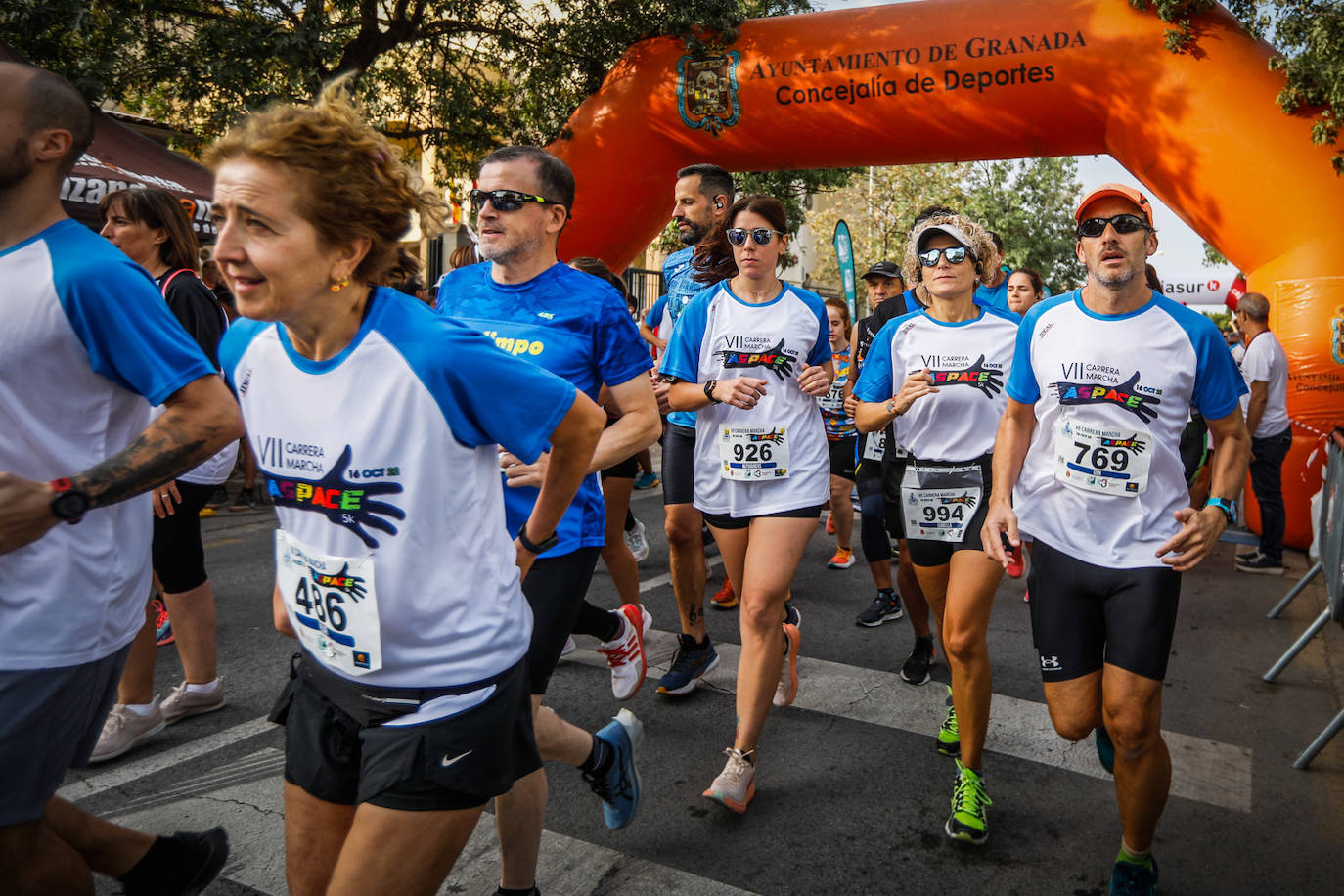 El lema de la carrera es 'Ahora te toca a ti'.