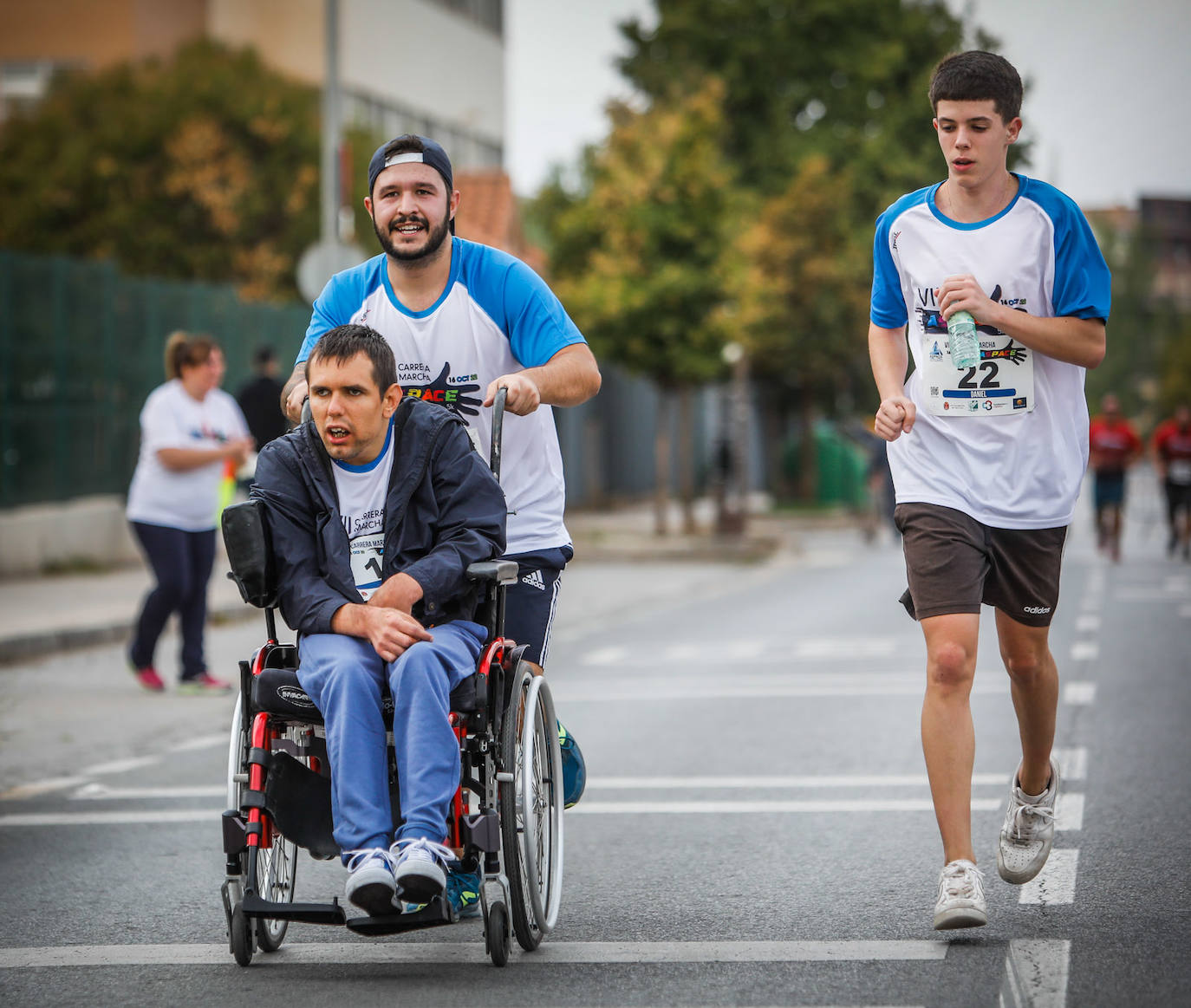 El lema de la carrera es 'Ahora te toca a ti'.