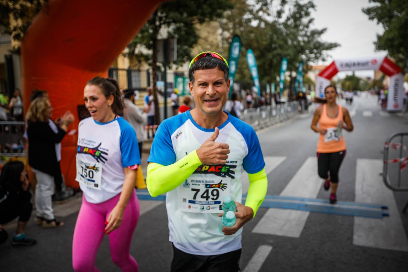 El lema de la carrera es 'Ahora te toca a ti'.