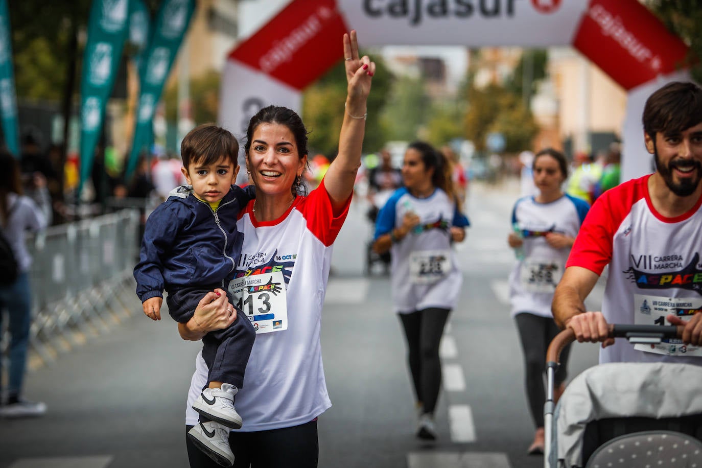 El lema de la carrera es 'Ahora te toca a ti'.