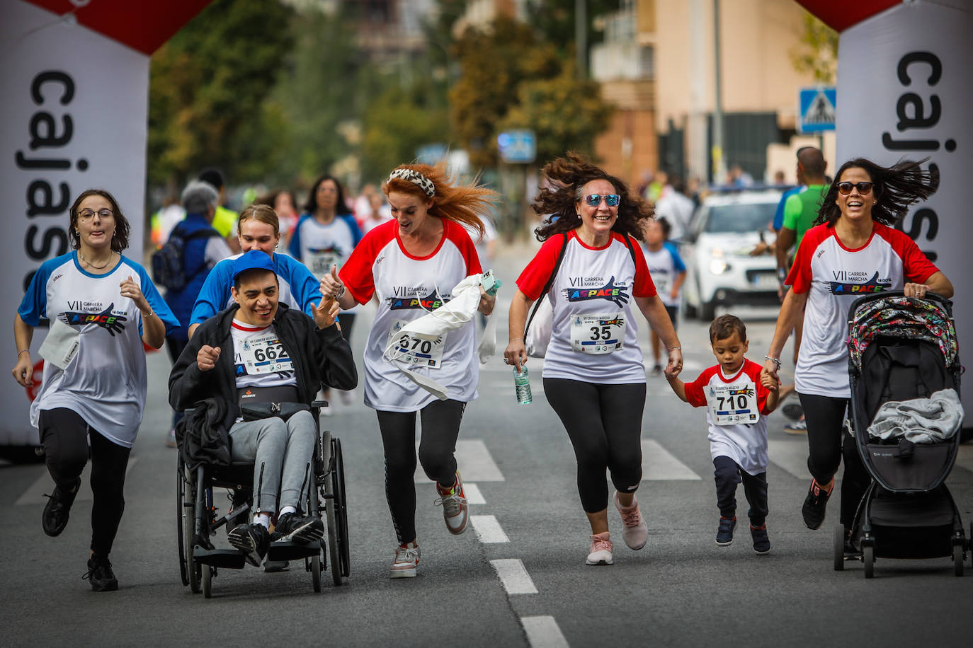 El lema de la carrera es 'Ahora te toca a ti'.