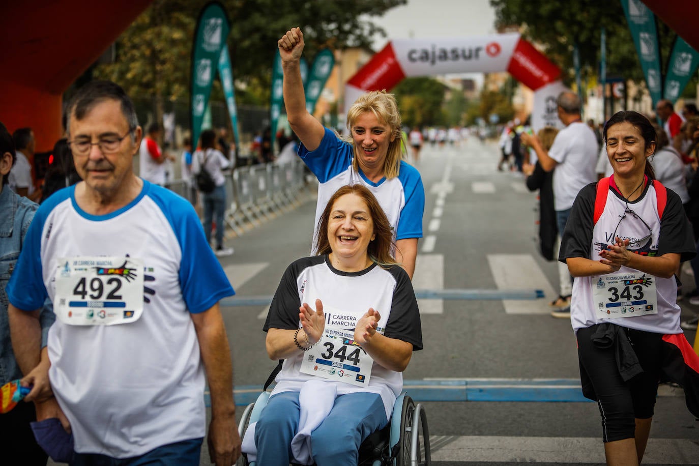 El lema de la carrera es 'Ahora te toca a ti'.