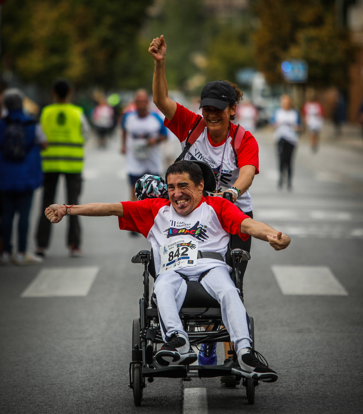 El lema de la carrera es 'Ahora te toca a ti'.