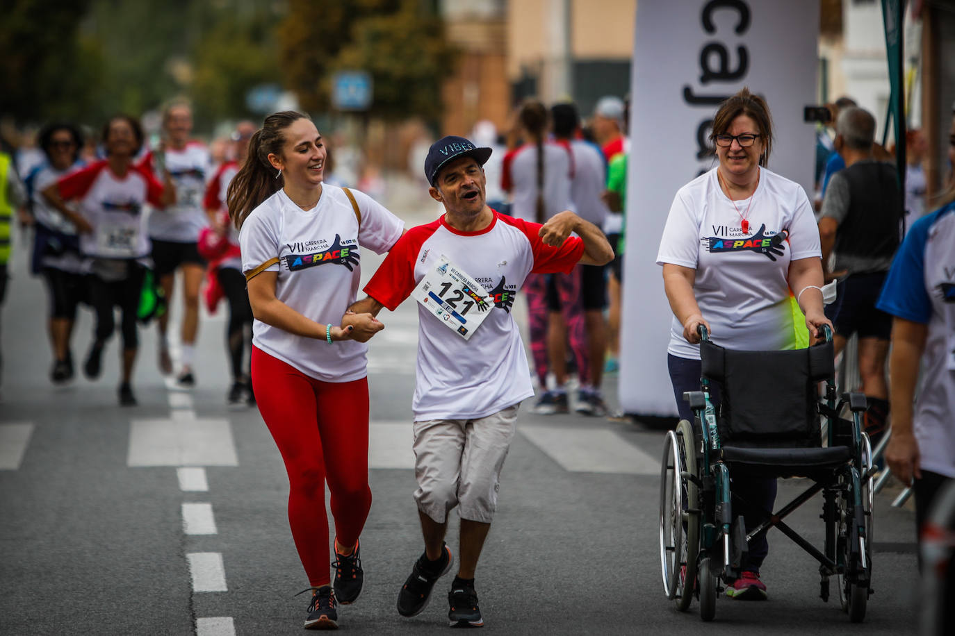 El lema de la carrera es 'Ahora te toca a ti'.