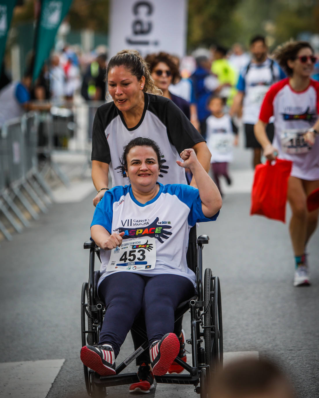 El lema de la carrera es 'Ahora te toca a ti'.