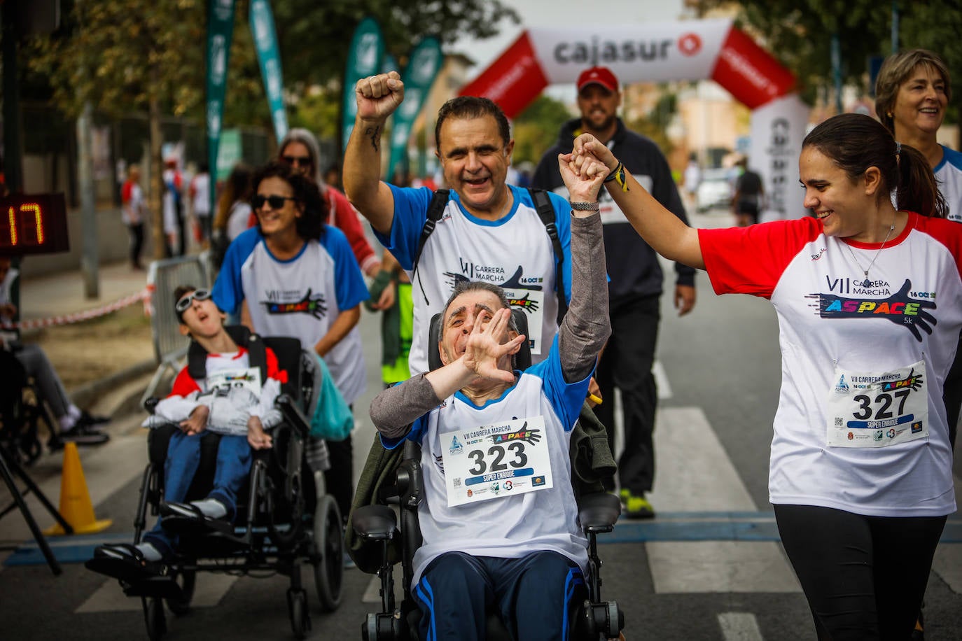 El lema de la carrera es 'Ahora te toca a ti'.