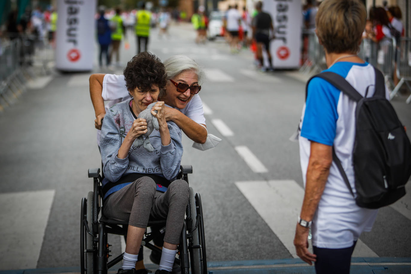 El lema de la carrera es 'Ahora te toca a ti'.