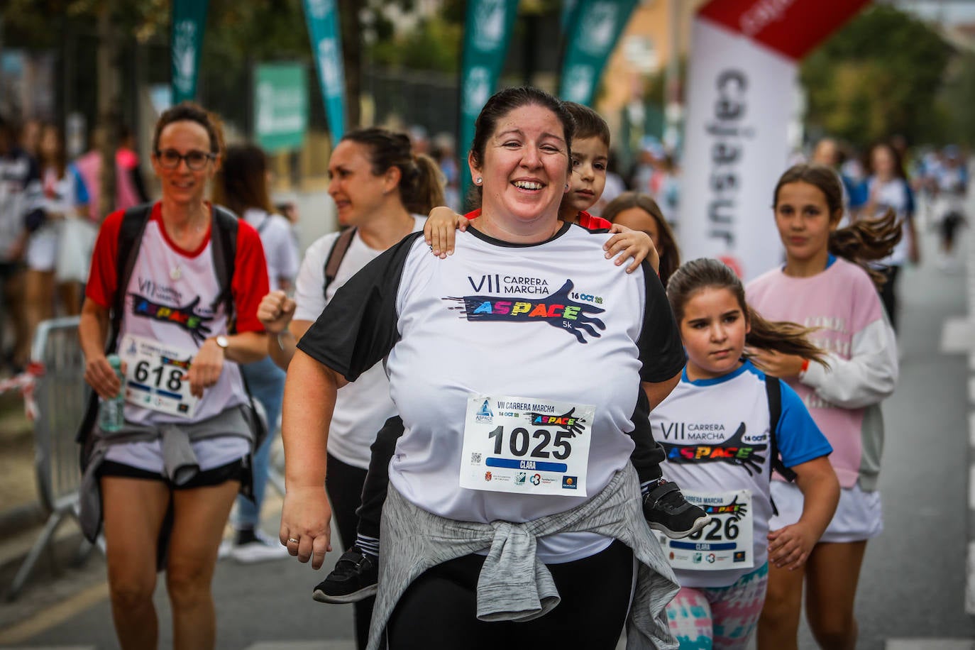 El lema de la carrera es 'Ahora te toca a ti'.