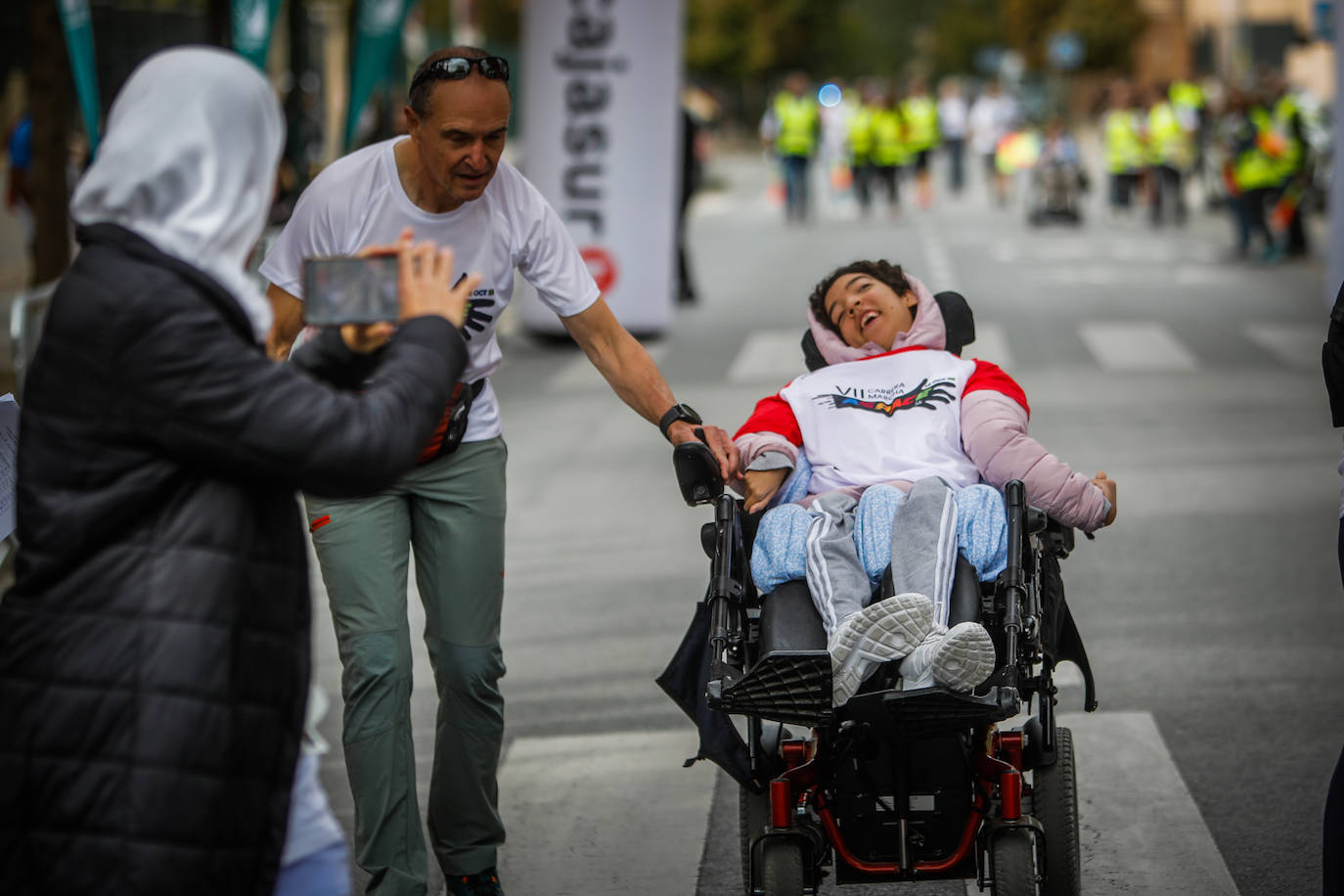 El lema de la carrera es 'Ahora te toca a ti'.