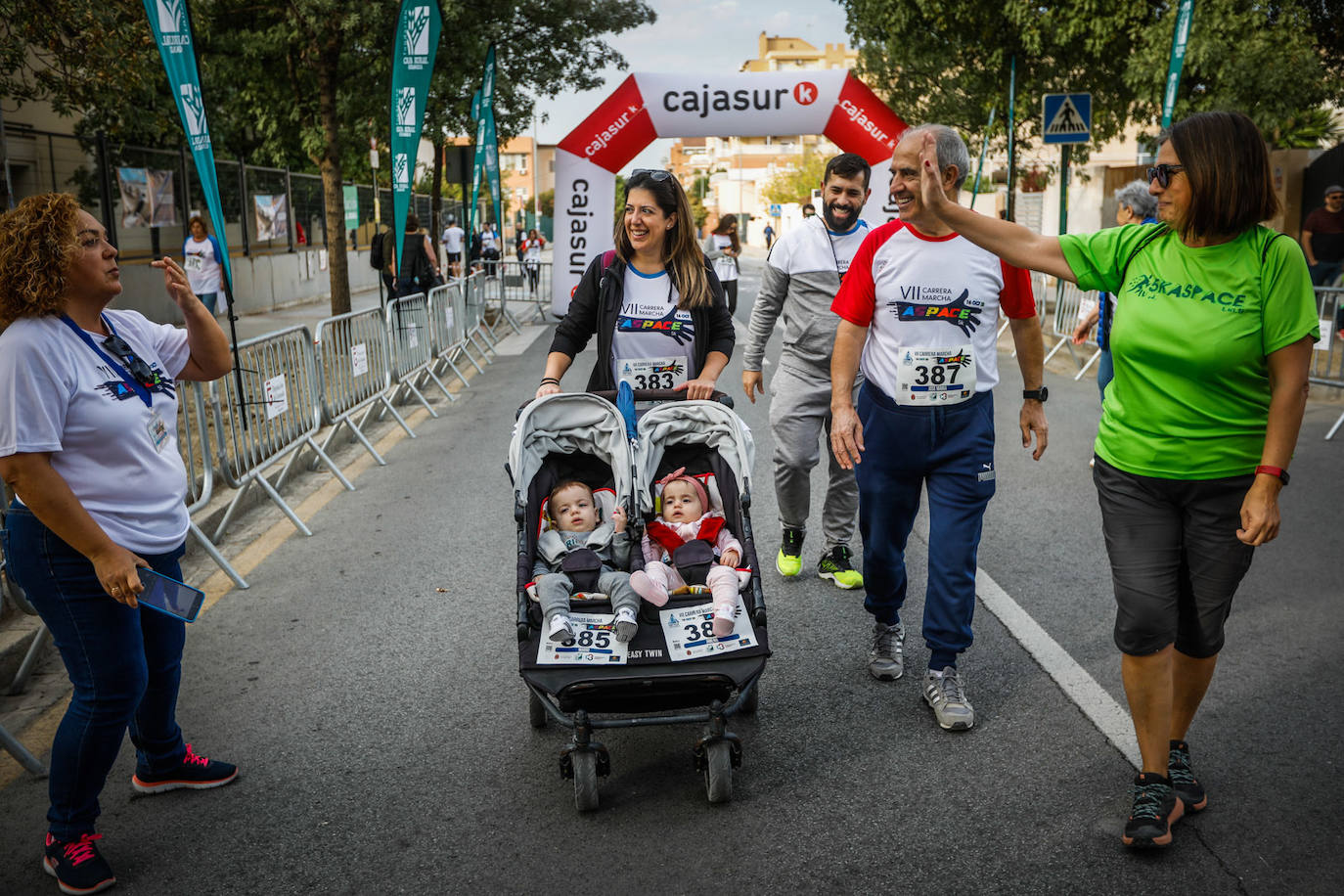 El lema de la carrera es 'Ahora te toca a ti'.