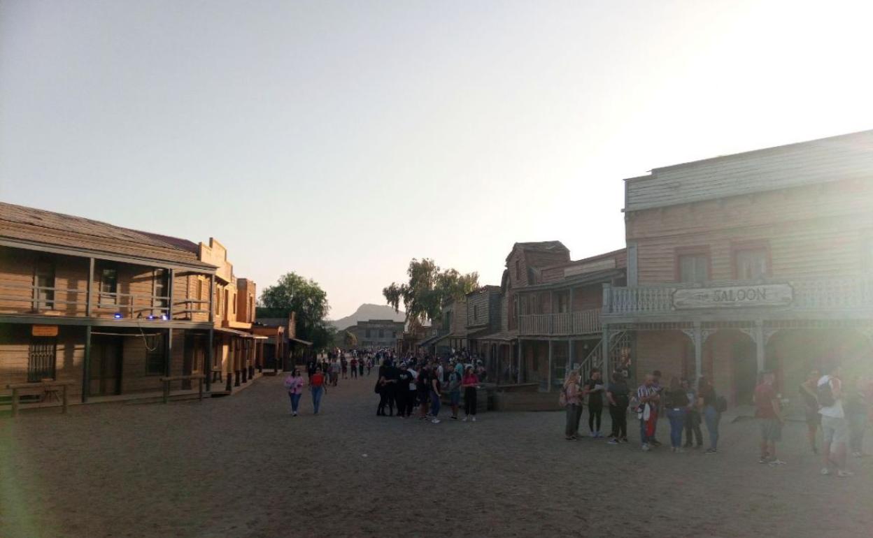 Mortenostrum Scream Park en el poblado de Fort Bravo (Tabernas).