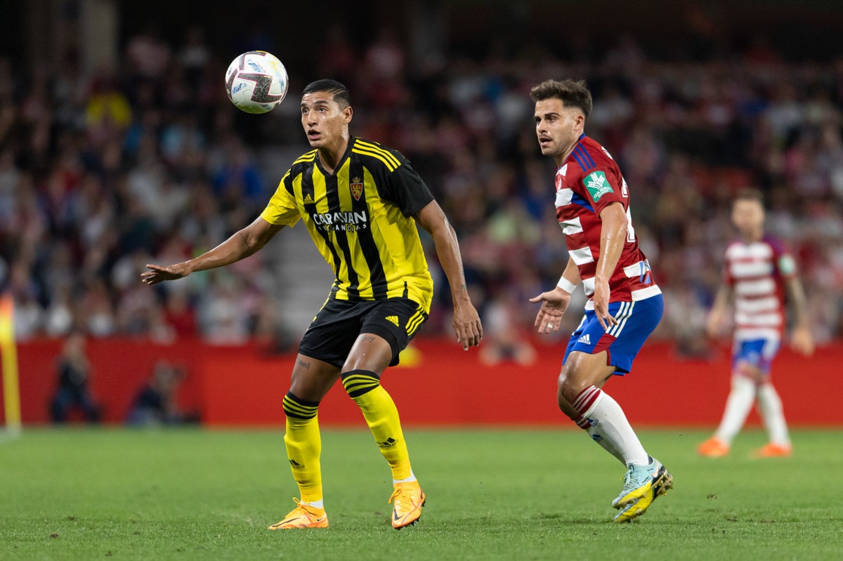 Fotos: Las mejores imágenes del Granada-Zaragoza