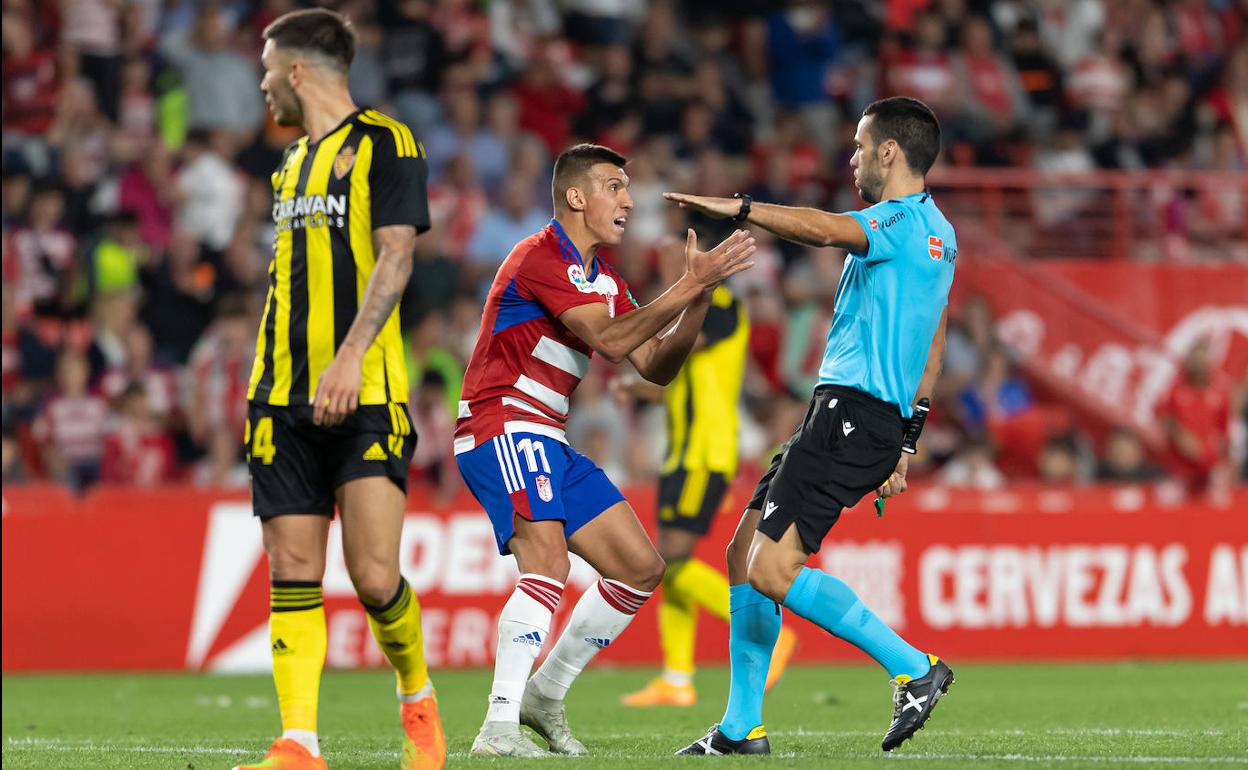 Uzuni protesta a González Francés. 