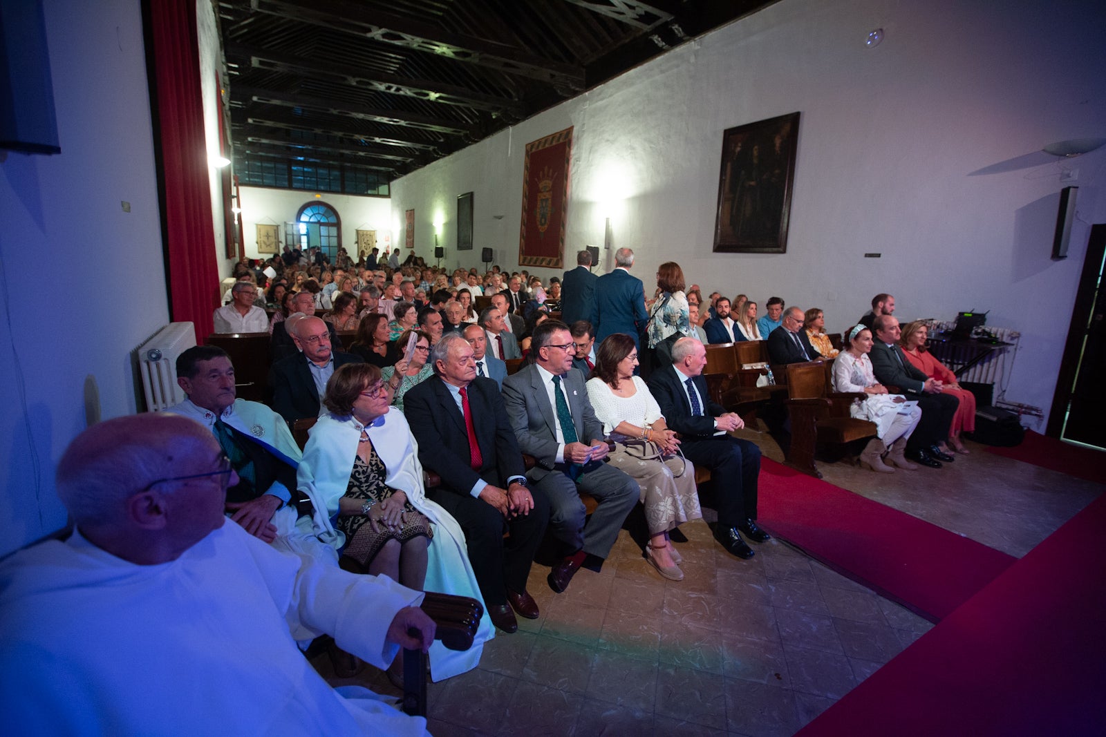 Momento de la ceremonia celebrada en Santa Isabel la Real.