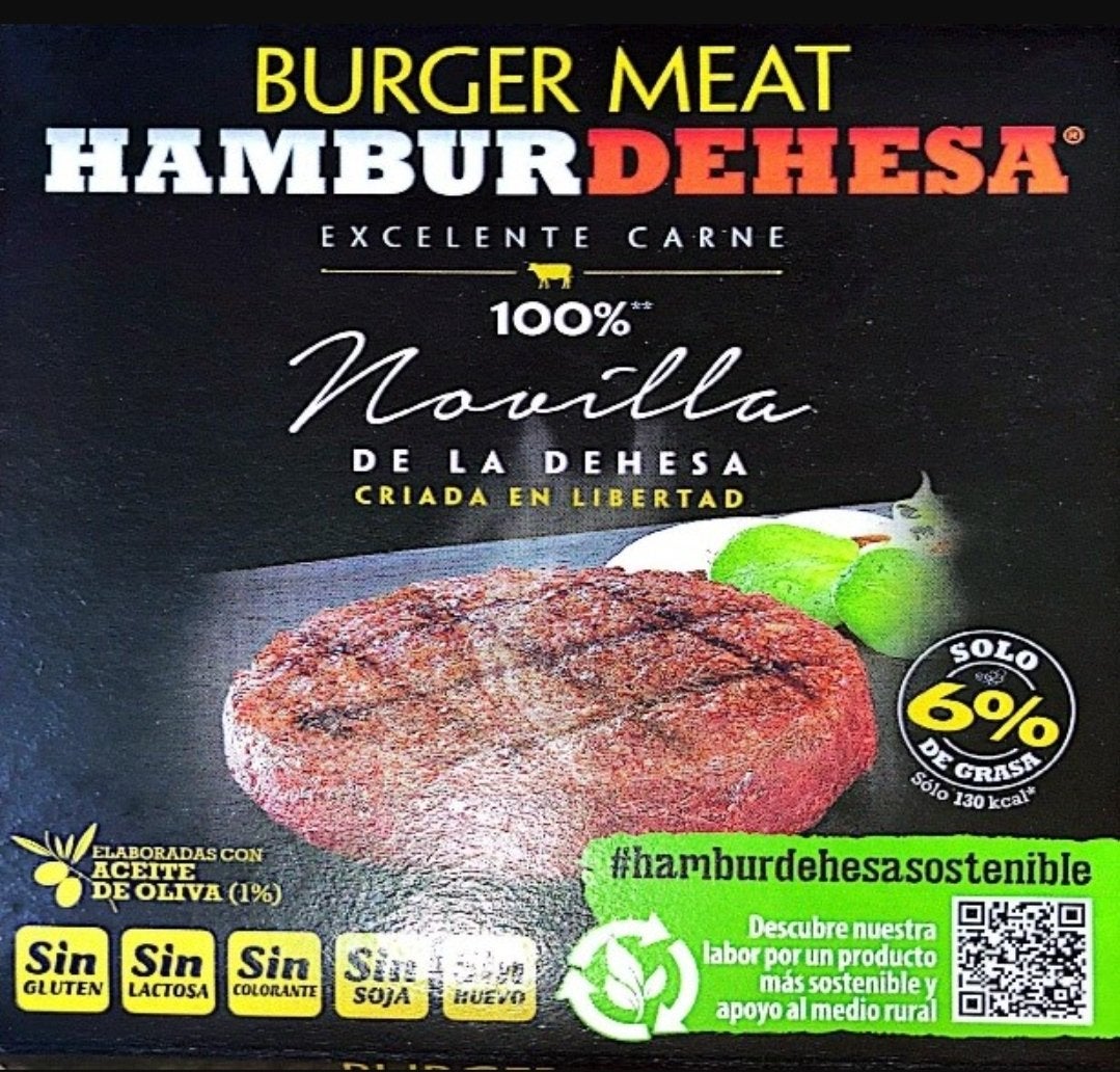 La hamburguesa contaminada con salmonella.