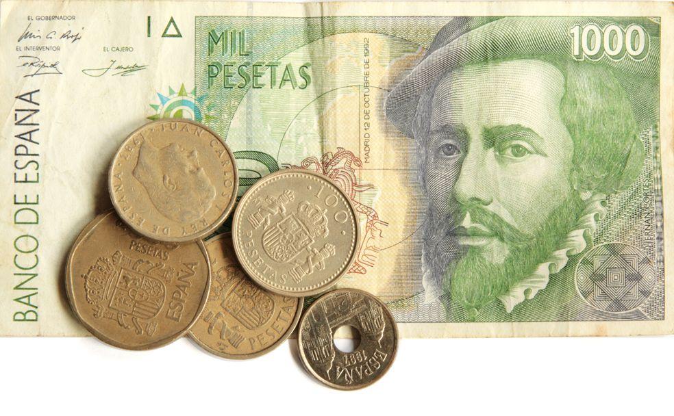 Billetes y monedas de peseta pueden revalorizarse. 