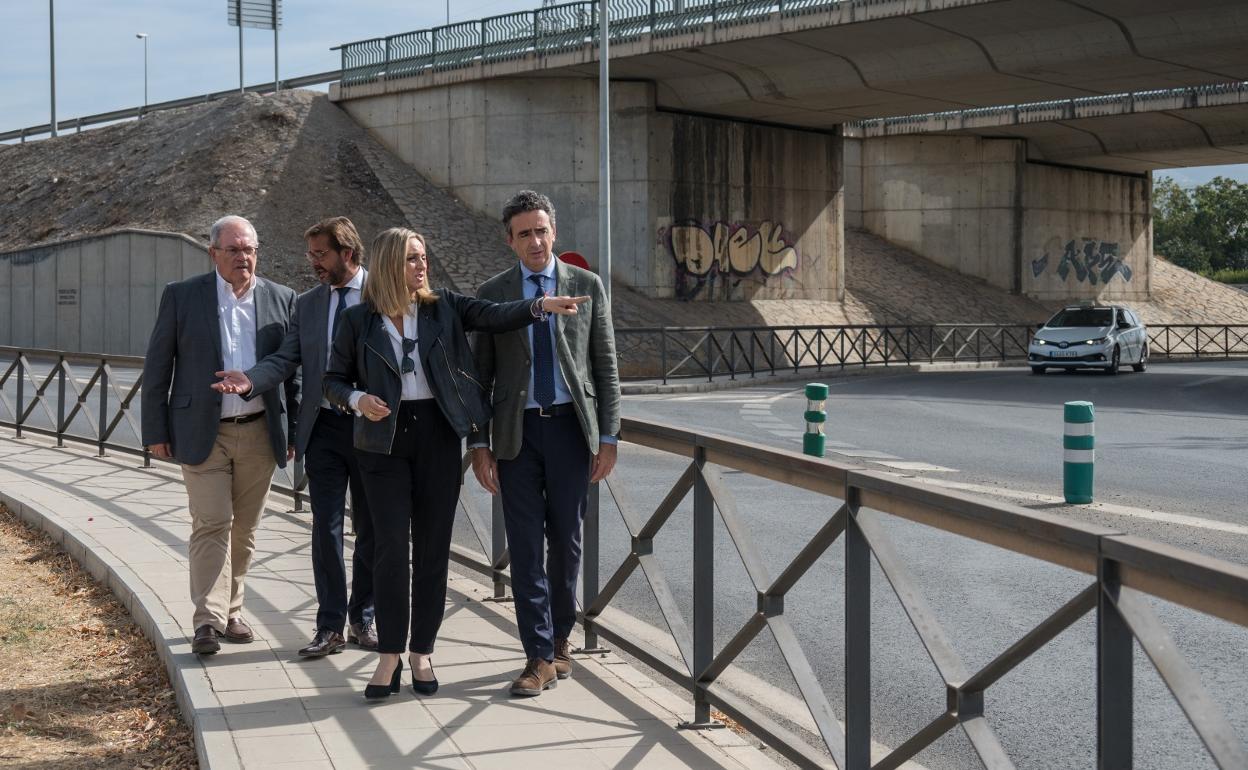 Visita de las obras. 