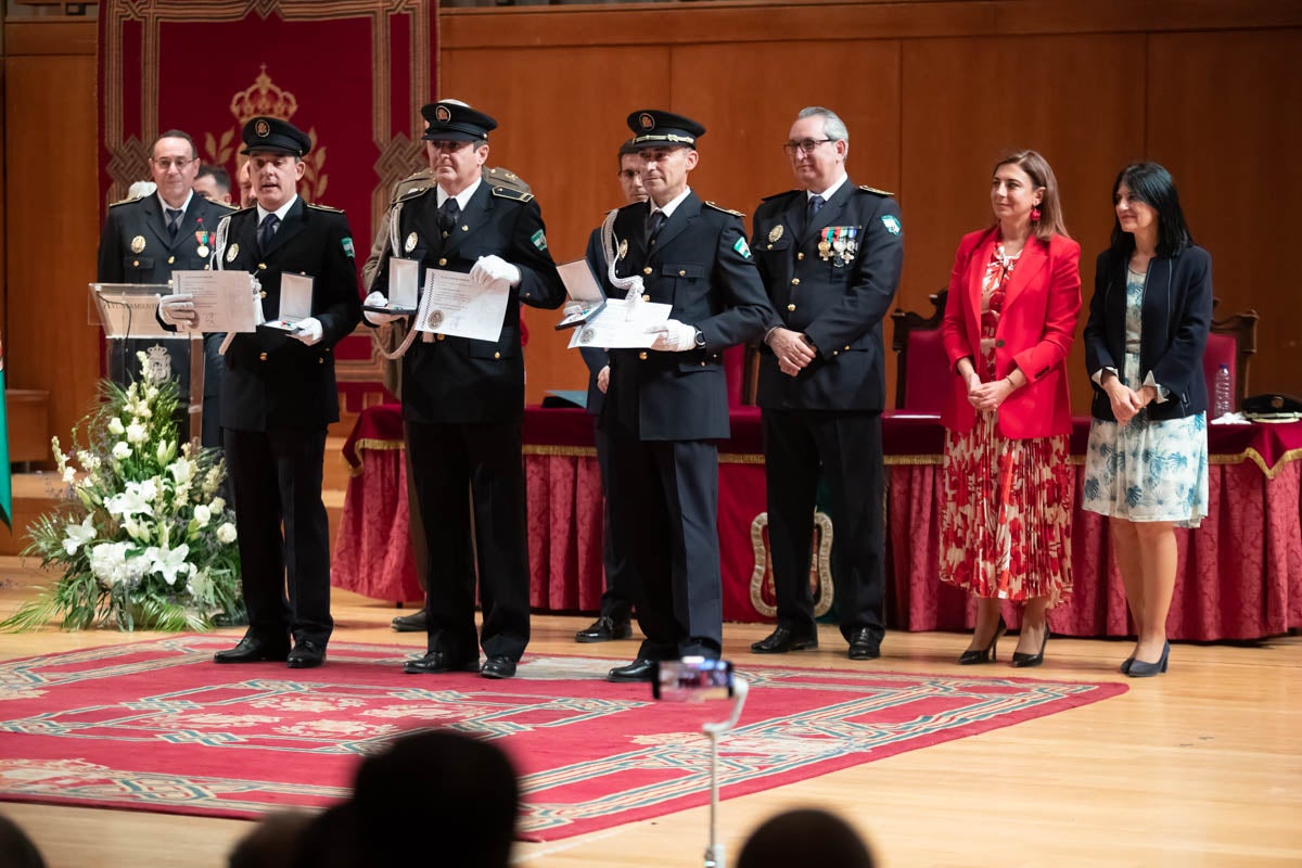 El Cuerpo celebra en la capital el día de su patrón, el Ángel Custodio